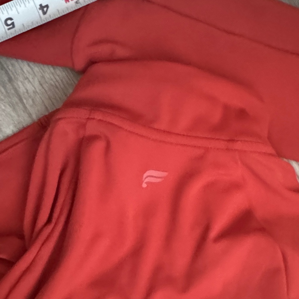 Fabletics Half Zip Long Sleeve Madder Jacket Size Small EUC w/Thumb Holes - Picture 2 of 7